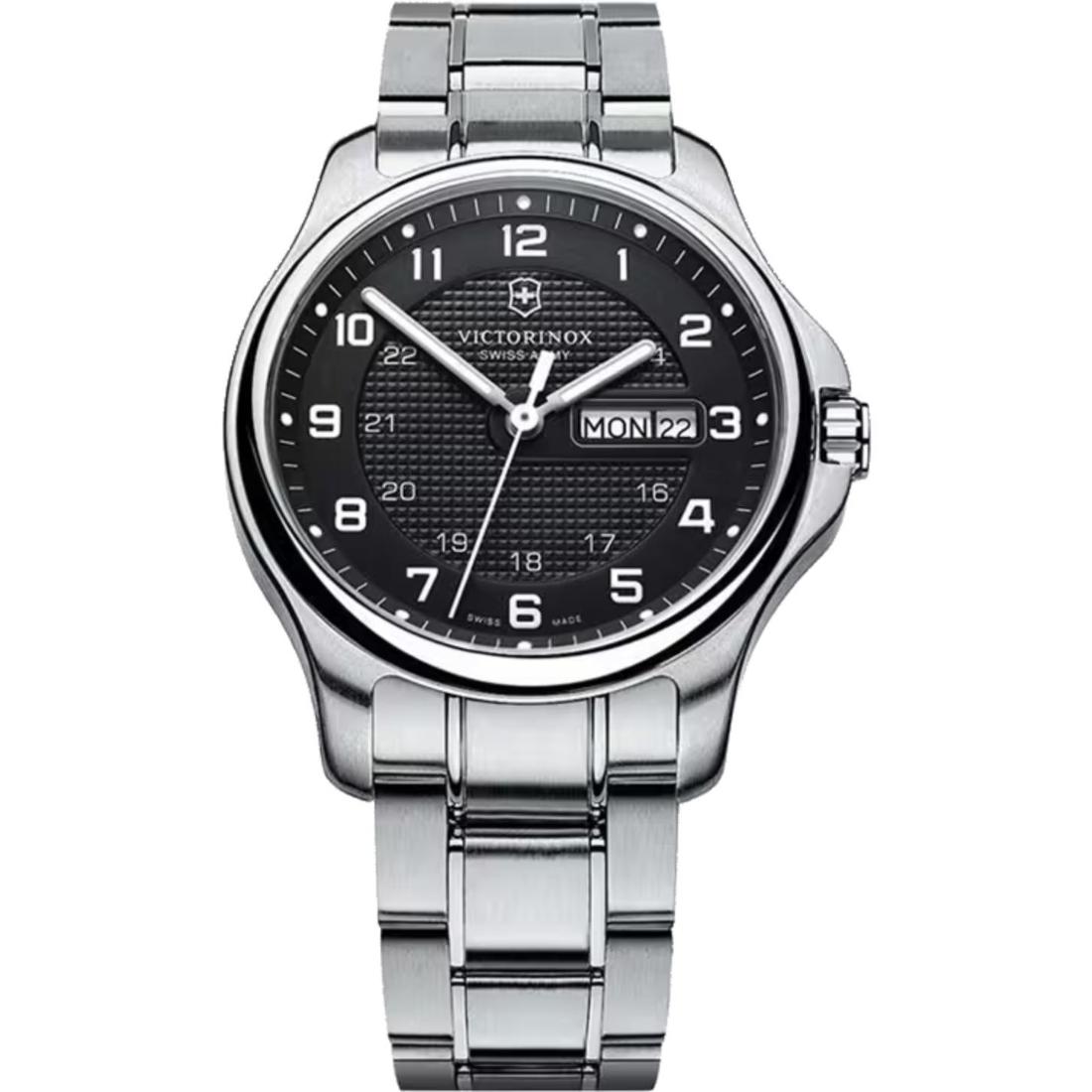 Victorinox Officer's 40 mm Dark Grey Dial Men Watch 241590