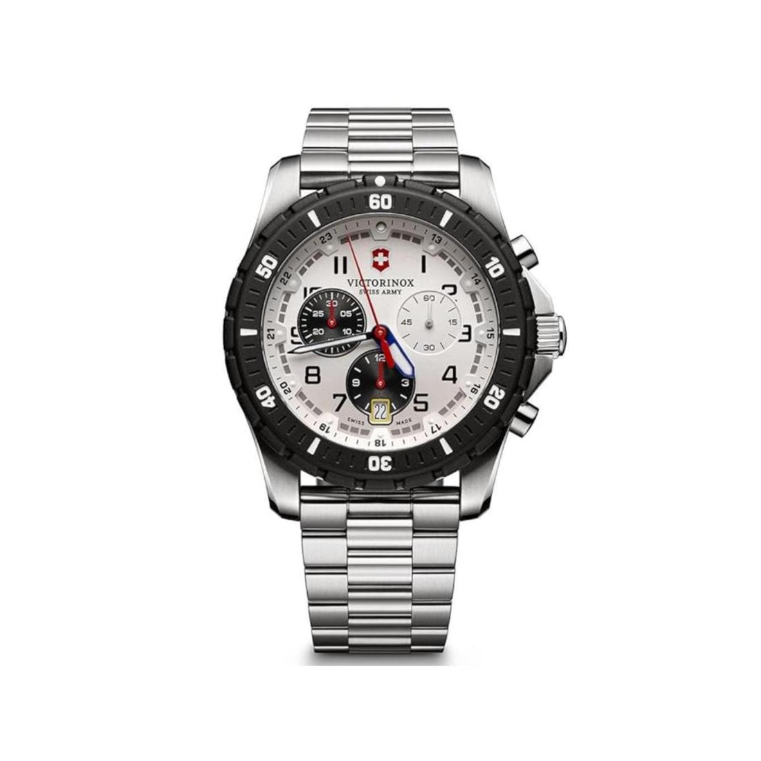 Victorinox Maverick 43 mm Silver Dial Analog Men Watch 241681