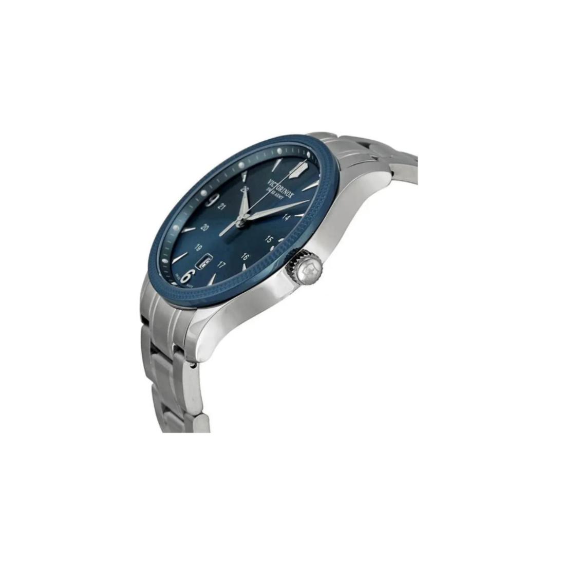 Victorinox Alliance 40 mm Blue Dial Analog Men Watch- 241711