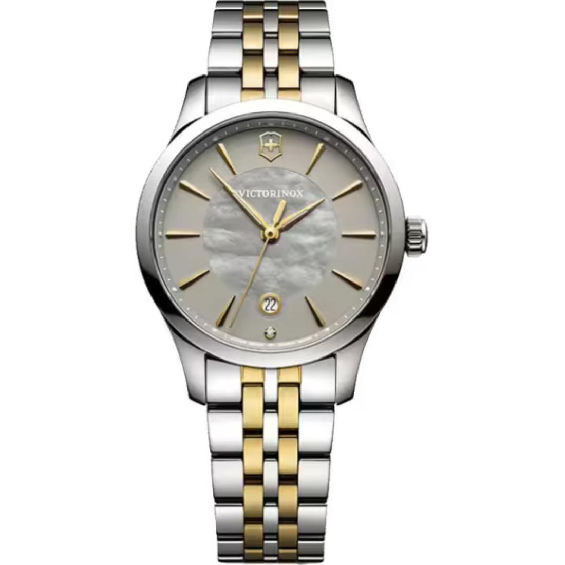 Victorinox Alliance 35 mm Grey Dial Women Watch 241753