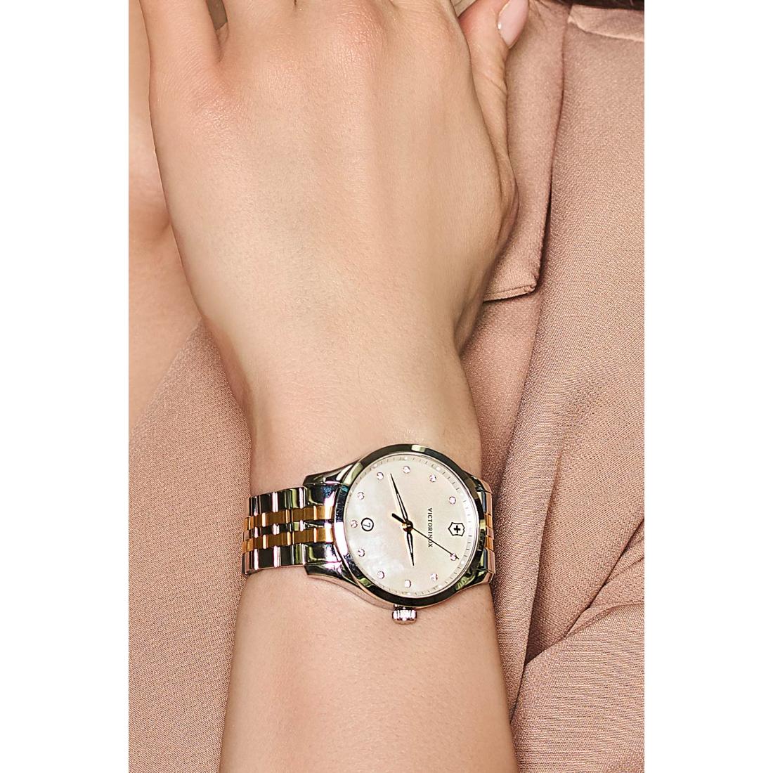 Victorinox Alliance 35 mm White MOP Dial Women Watch - 241831