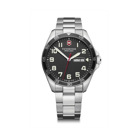 Victorinox FieldForce Black Dial 42 mm Men Quartz Watch- 241849