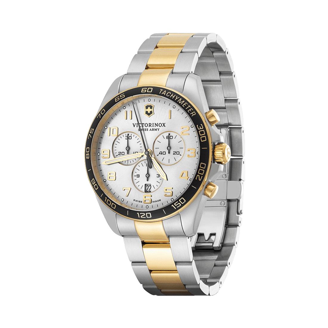 Victorinox FieldForce Grey Dial 42 mm Men Quartz Watch 241903