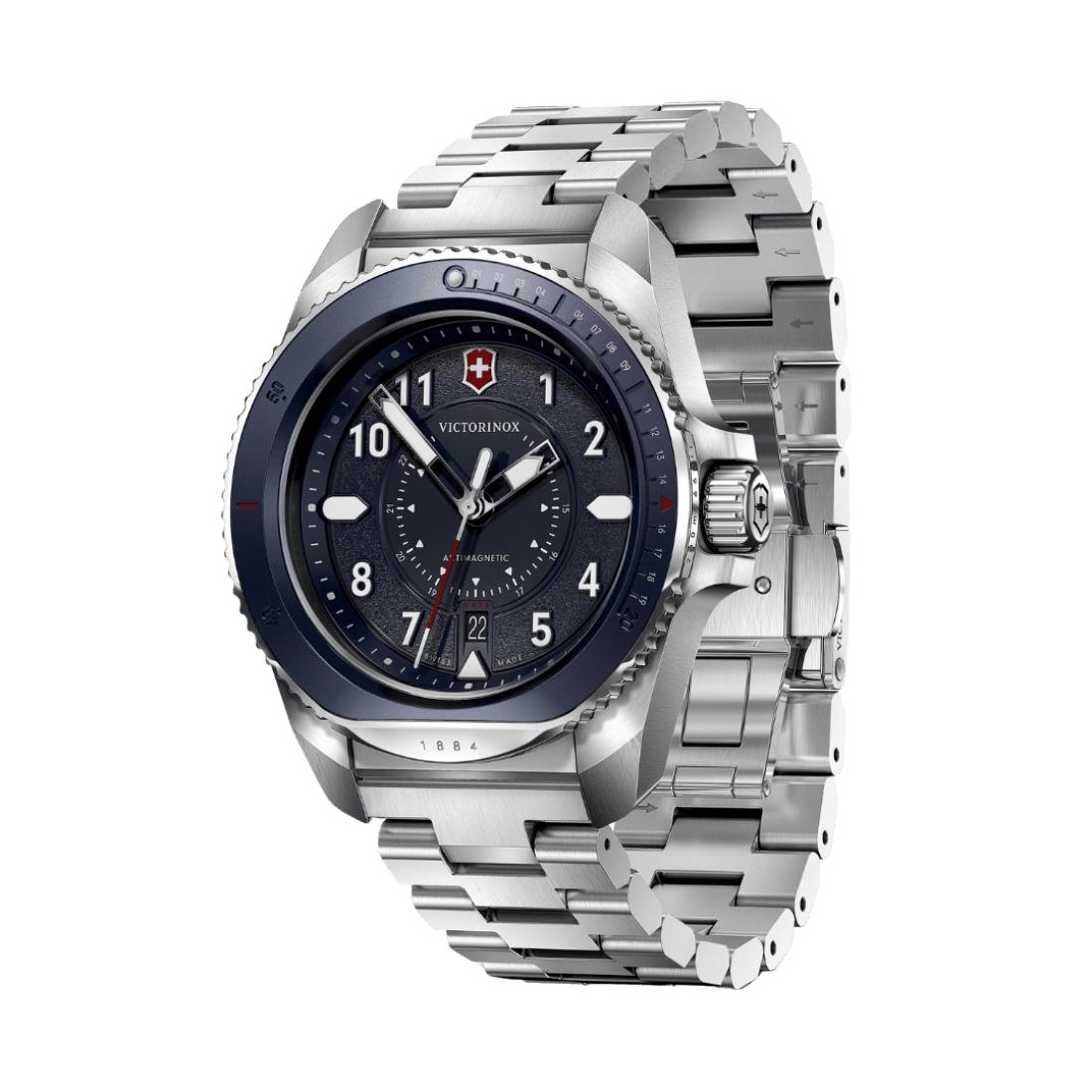 Victorinox Journey 1884 Blue Dial 43 mm Men Quartz Watch- V241978
