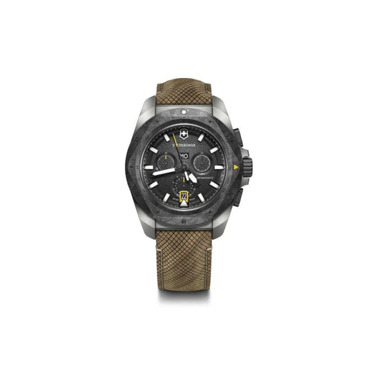 Victorinox I.N.O.X. Chrono Black Dial 43 mm Men Watch- V241988.1