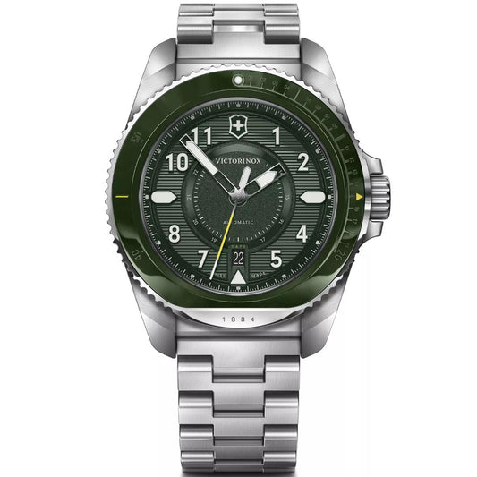 Victorinox Journey 1884 Green Dial 43 mm Men Automatic Watch- V242015