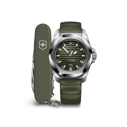 Victorinox I.N.O.X. Automatic Green Dial 41 mm Unisex Watch- V242017.1