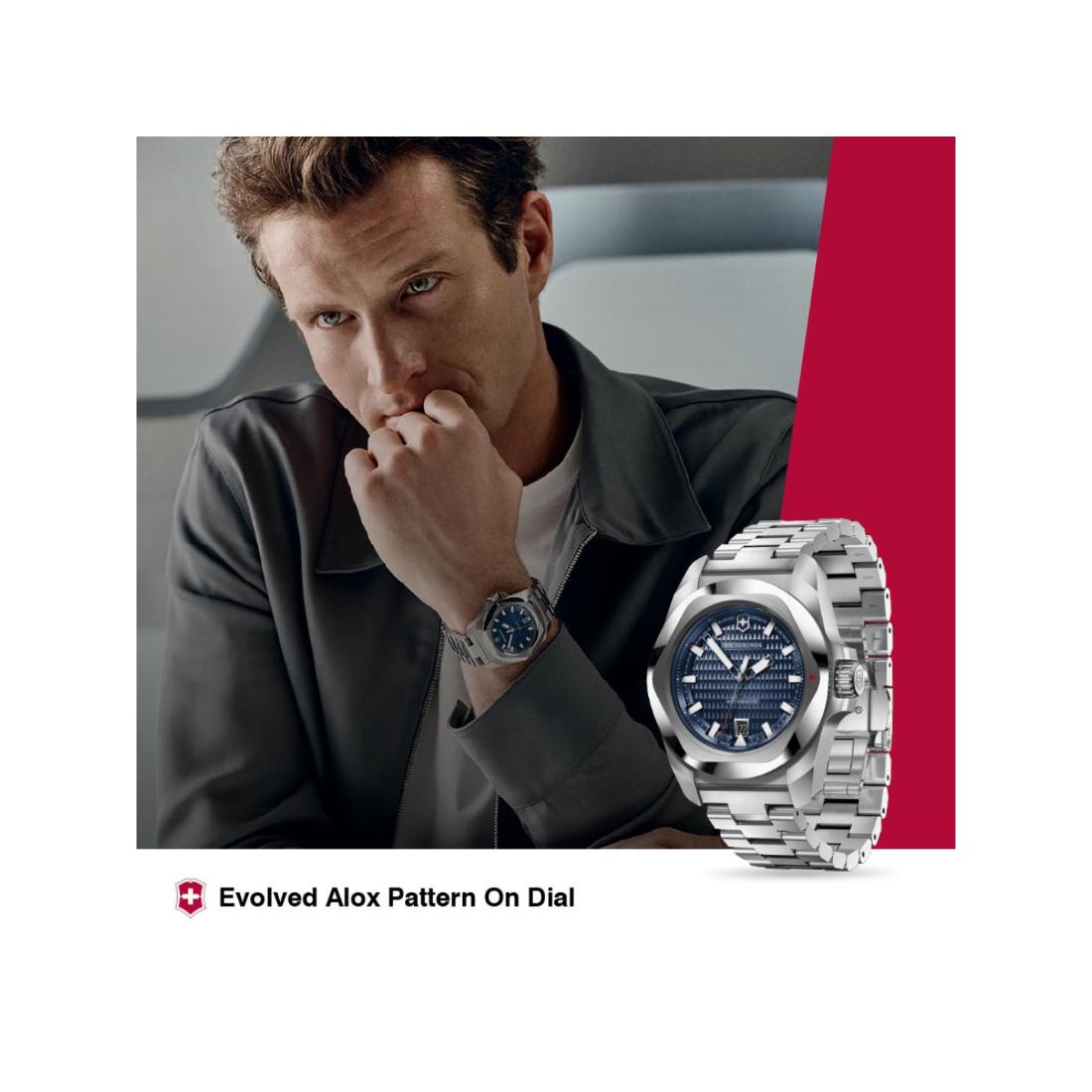 Victorinox I.N.O.X. Automatic Blue Dial 41 mm Unisex Watch 242020