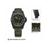 Victorinox I.N.O.X. Automatic Green Dial 41 mm Unisex Watch 242021.1