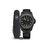 Victorinox I.N.O.X. Automatic Black Dial 41 mm Unisex Watch 242023.1