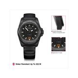 Victorinox I.N.O.X. Automatic Black Dial 41 mm Unisex Watch 242023.1