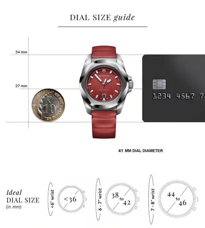 Victorinox Men 41 mm Quartz Analog Black Dial Silicone Strap Watch V242029