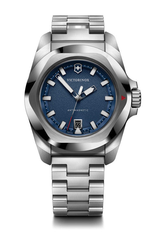 Victorinox I.N.O.X. 41 mm Blue Dial Men Analog Watch- 242031