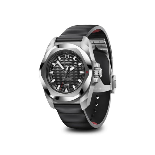 Victorinox I.N.O.X. Automatic Black Dial 41 mm Unisex Watch- 242039