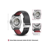 Victorinox I.N.O.X. Automatic Black Dial 41 mm Unisex Watch 242039