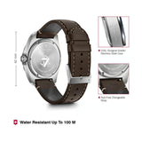 Victorinox Swiss Army Men Watch 42 mm Blue Dial Quartz-242040