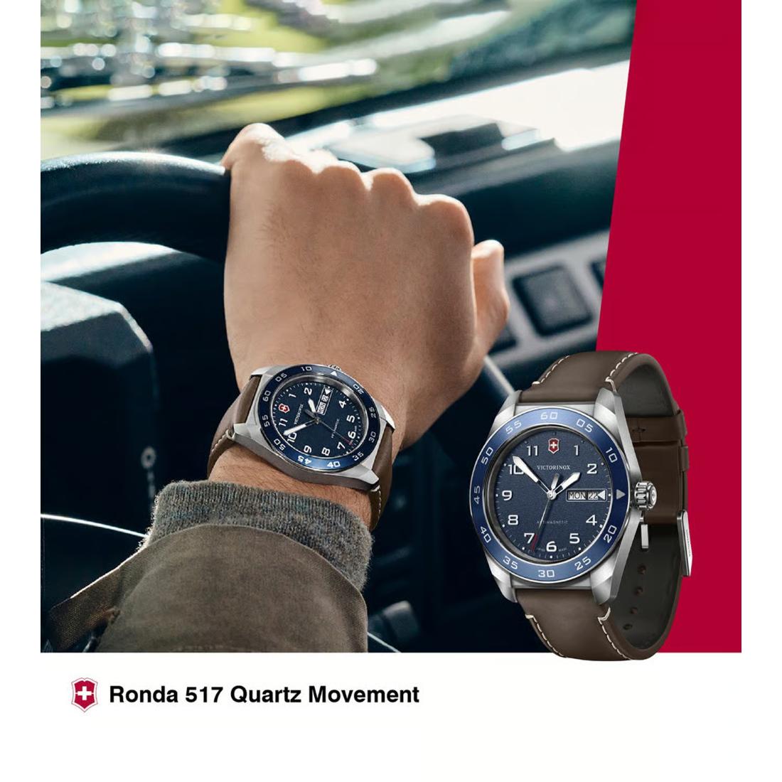 Victorinox Swiss Army Men Watch 42 mm Blue Dial Quartz-242040