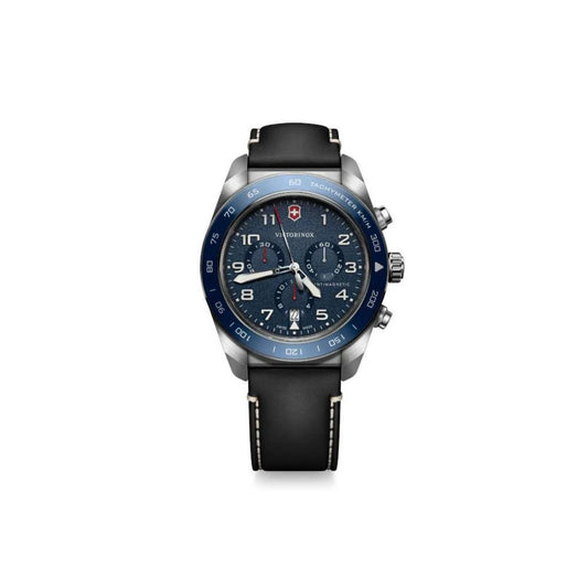 Victorinox Swiss Army Men Chronograph Watch 42 mm Blue Dial-242047