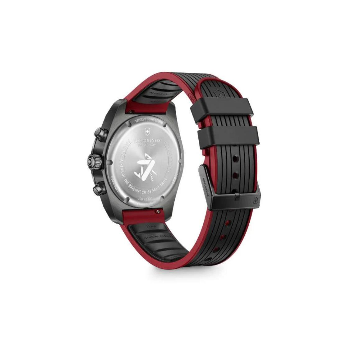 Victorinox Swiss Army Men Chronograph Watch 42 mm Black Dial 242051