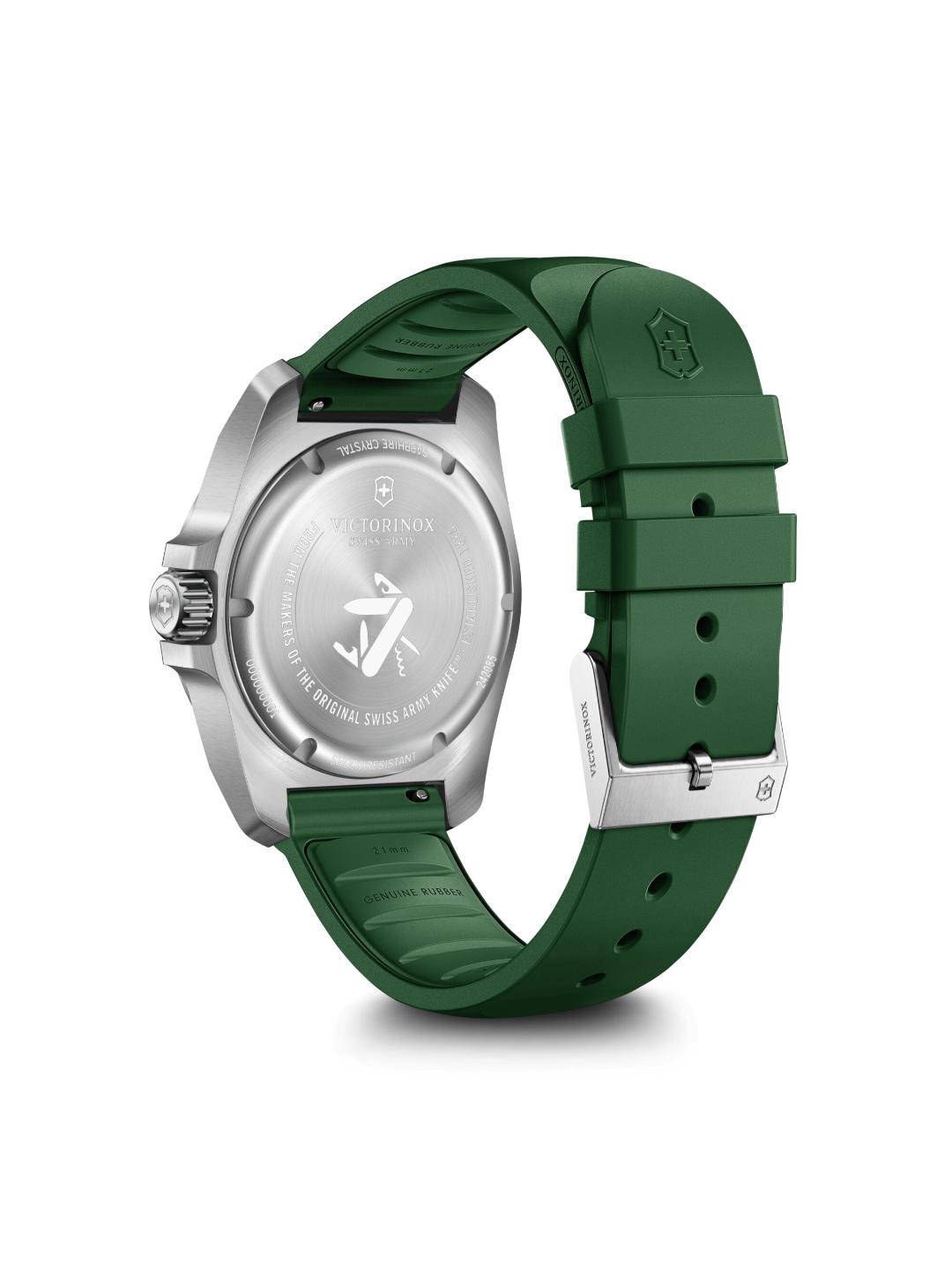 Victorinox I.N.O.X. Men 41 mm Green Dial Analog Watch 242085