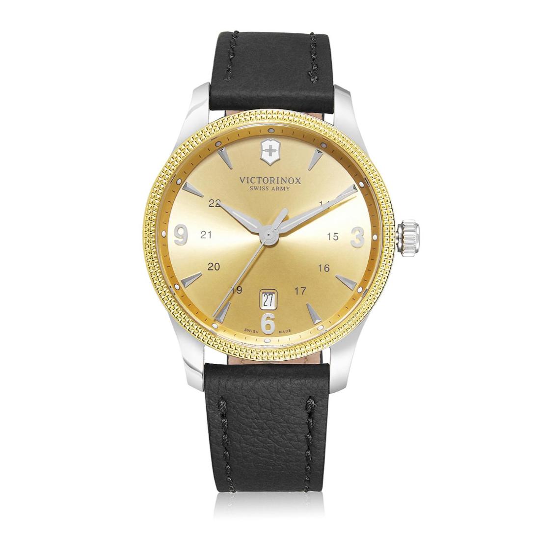 Victorinox Alliance 40 mm Gold Dial Men Watch - 249091