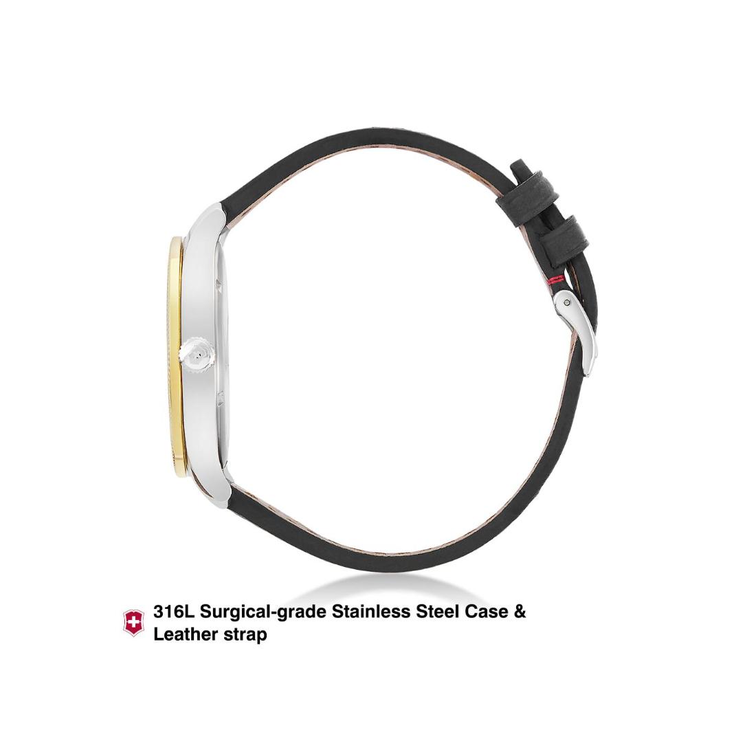 Victorinox Alliance 40 mm Gold Dial Men Watch - 249091