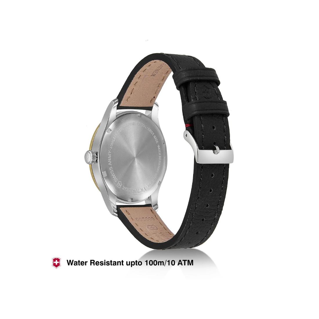 Victorinox Alliance 40 mm Gold Dial Men Watch - 249091