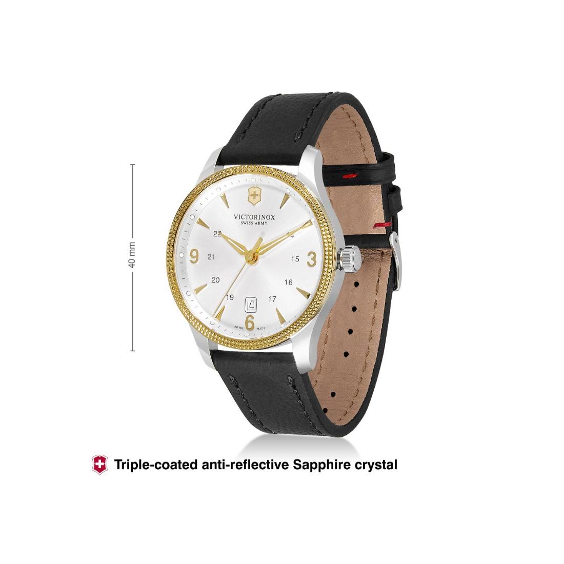 Victorinox Alliance 40 mm White Dial Men Watch 249093