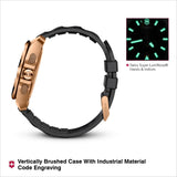 Victorinox I.N.O.X. Chrono 43 mm Black Dial Men Watch - 249177