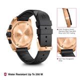 Victorinox I.N.O.X. Chrono 43 mm Black Dial Men Watch - 249178