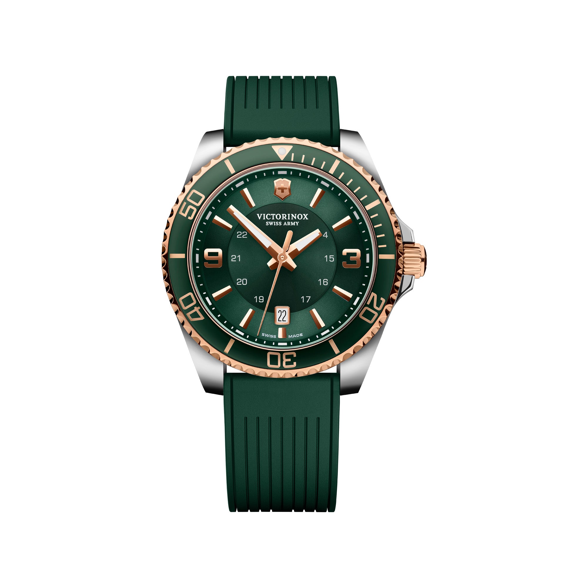 Victorinox Maverick 43 mm Green Dial Men Analog Watch - 249182