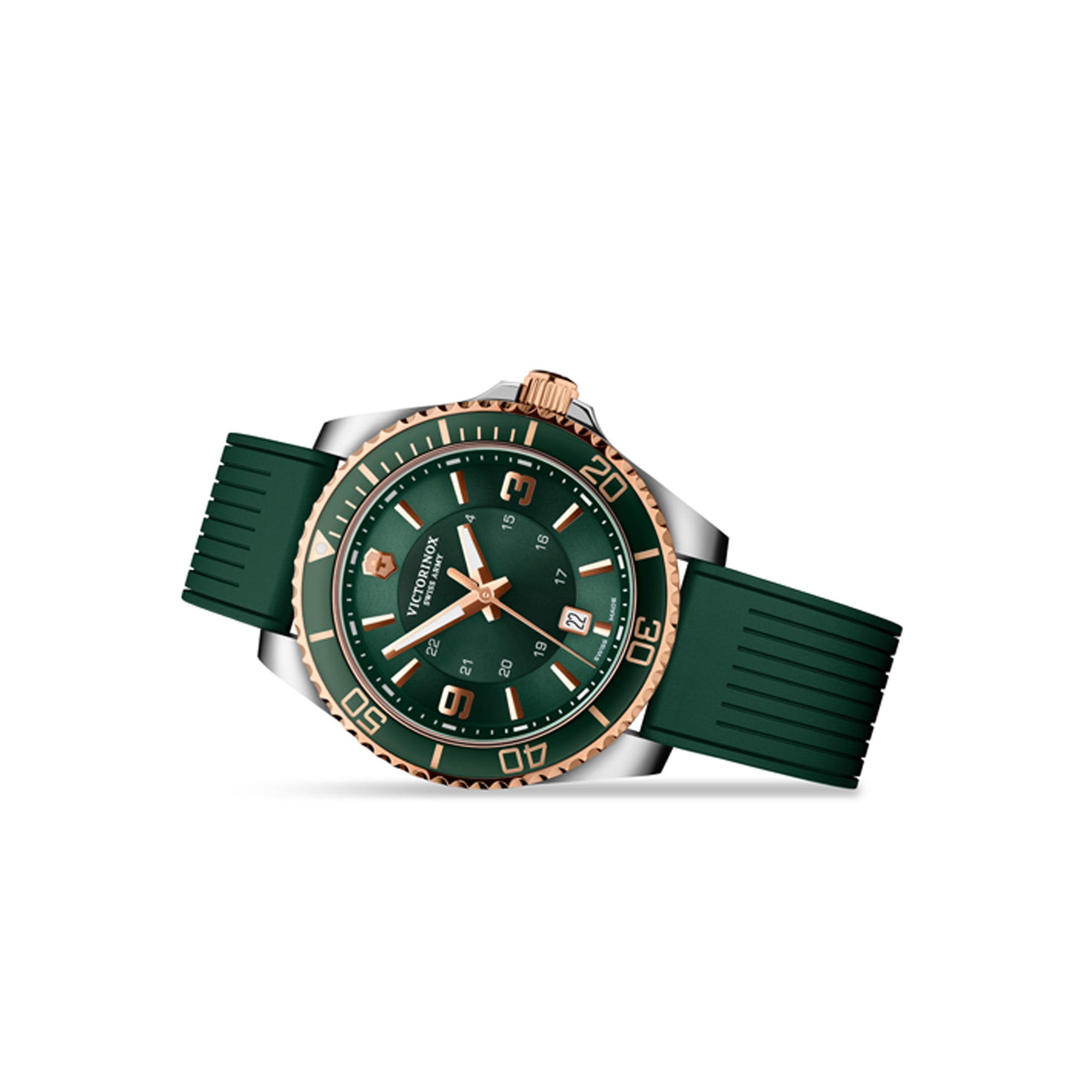 Victorinox Maverick 43 mm Green Dial Men Analog Watch - 249182
