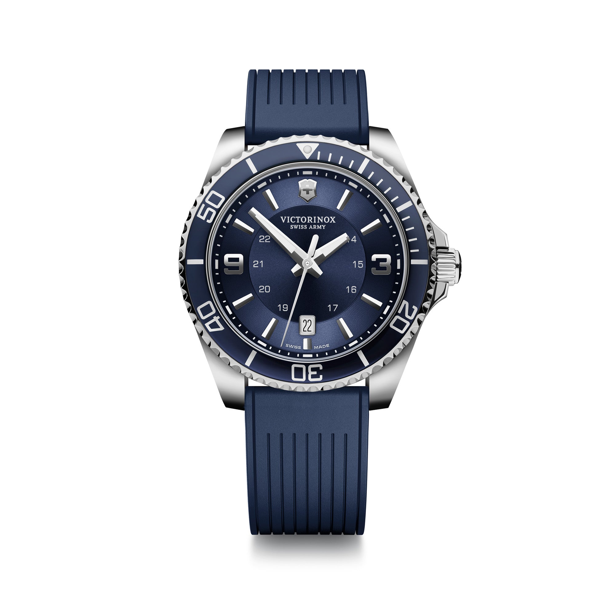Victorinox Maverick 43 mm Blue Dial Men Analog Watch - 249184