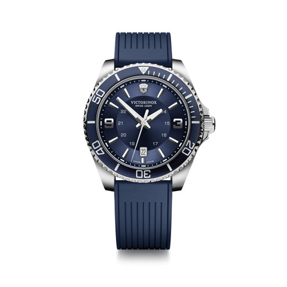 Victorinox Maverick 43 mm Blue Dial Men Analog Watch - 249184