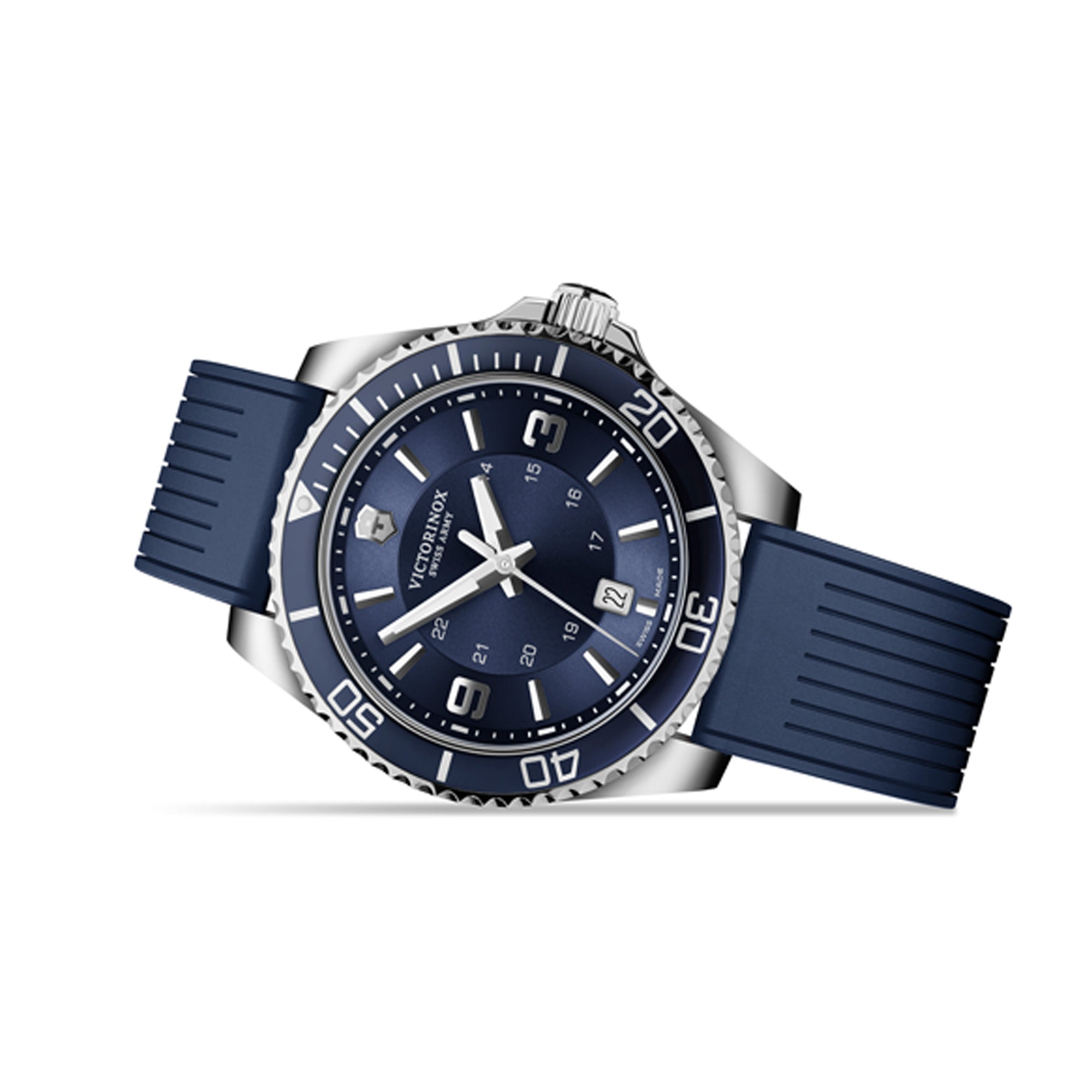 Victorinox Maverick 43 mm Blue Dial Men Analog Watch - 249184