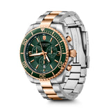 Victorinox Maverick 43 mm Green Dial Men Chrono Watch - 249186