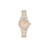 Versace Greca Fortuna 35 mm Ivory Dial Women Analog Watch VE0A00125