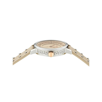 Versace Greca Fortuna 35 mm Ivory Dial Women Analog Watch- VE0A00125
