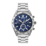 Versace V Code 41 mm Blue Dial Unisex Chrono Watch VE0CA0124