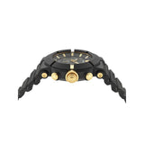 Versace Real Active Chrono 45 mm Black Dial Unisex Watch- VE0L00125