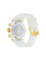 Versace REAL ACTIVE Unisex 45 mm White Dial Chrono Watch VE0L00525