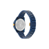 Versace V-Dome 42 mm Blue Dial Men Analog Watch VE0M00325
