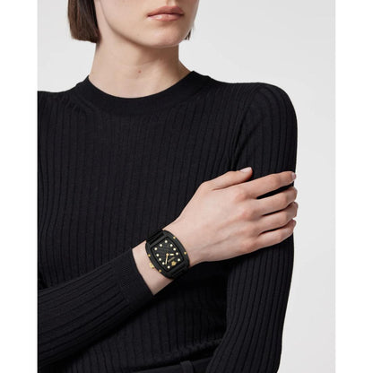 Versace Dominus 36x44.71 mm Black Dial Women Analog Watch- VE0N00125