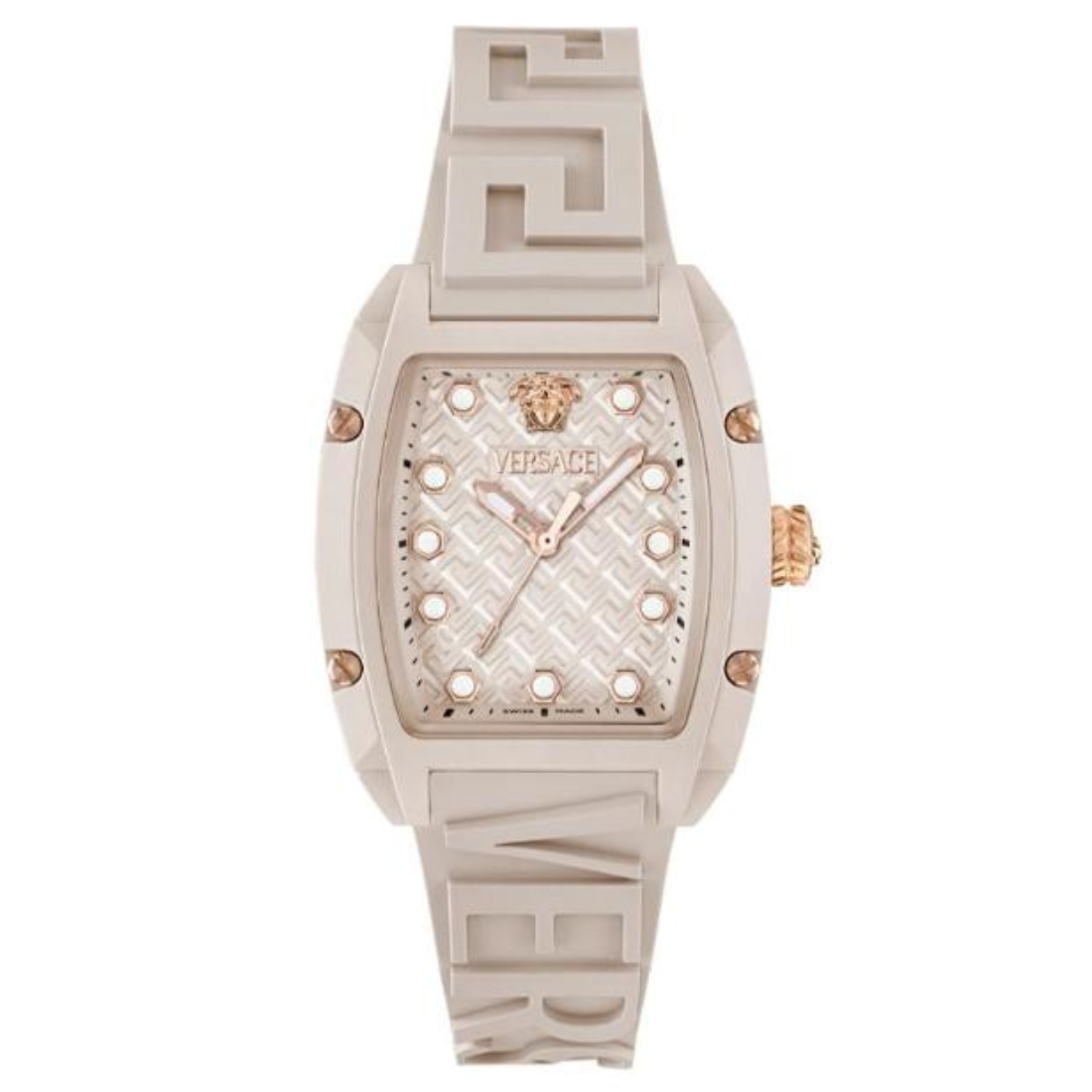 Versace Dominus 36x44.71 mm Ivory Dial Women Analog Watch VE0N00225