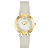 Versace VERSACE ANTLIA Women 34 mm White-Silver Dial Analog Watch VE0P00225