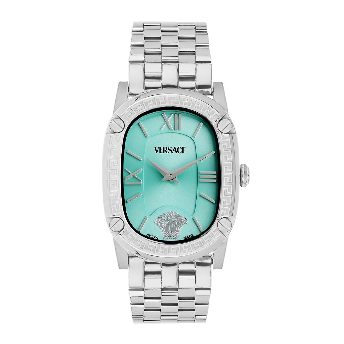 Versace Greca Couture 29x40 mm Blue Dial Women Analog Watch VE1B01025