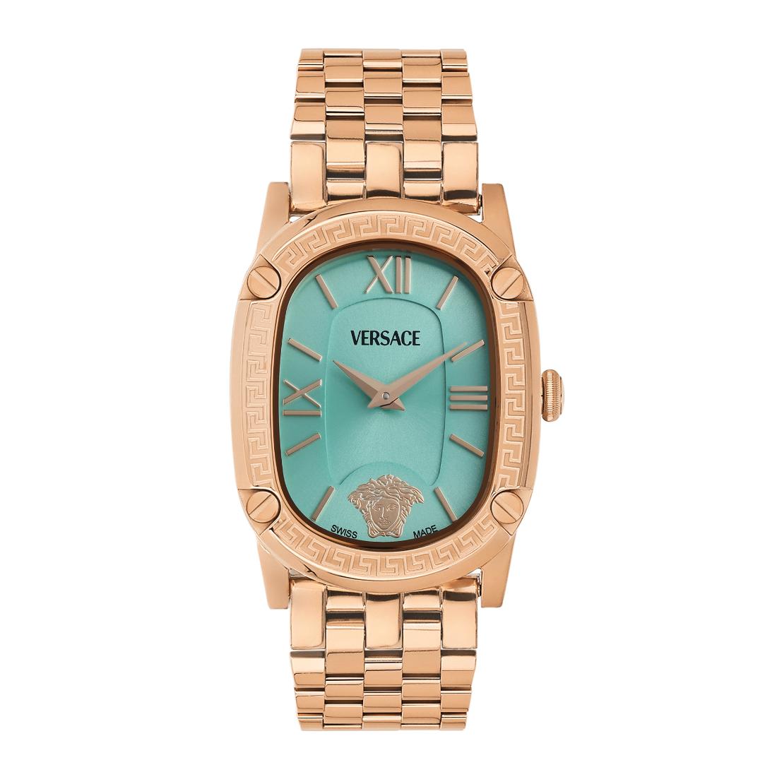 Versace Greca Couture 29x40 mm Blue Dial Women Analog Watch VE1B01625