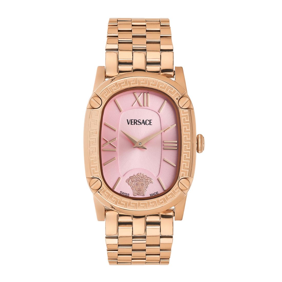 Versace Greca Couture 29x40 mm Pink Dial Women Analog Watch- VE1B01725