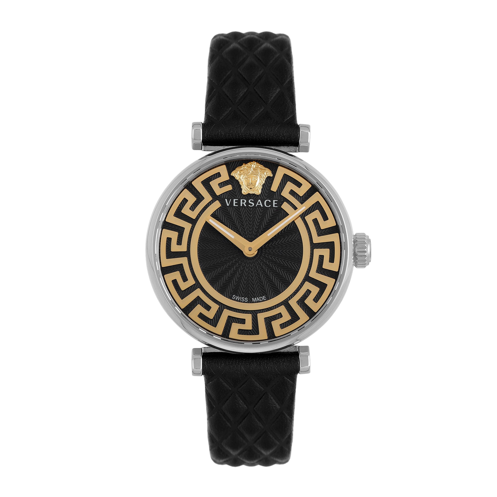 Versace 35 mm Black Dial Analog Women Watch VE1CA0123