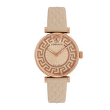 Versace 35 mm Beige Dial Analog Women Watch VE1CA0323